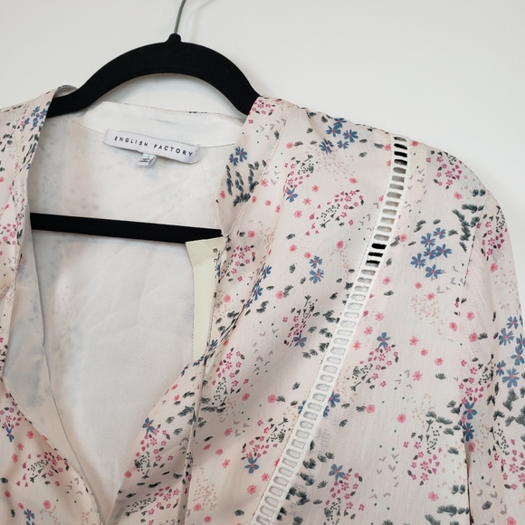 English Factory dress Floral Boho Hipster Short - Picture 4 of 8